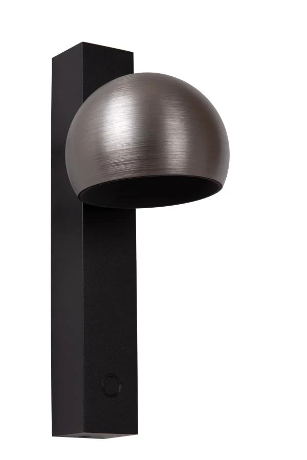 Lucide Premium ESFERA - Wall light - LED Dim. - 1x9W 2700K - Grey iron - turned off